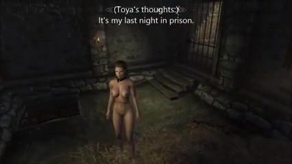 逃离的Skyrim奴隶女孩 11
